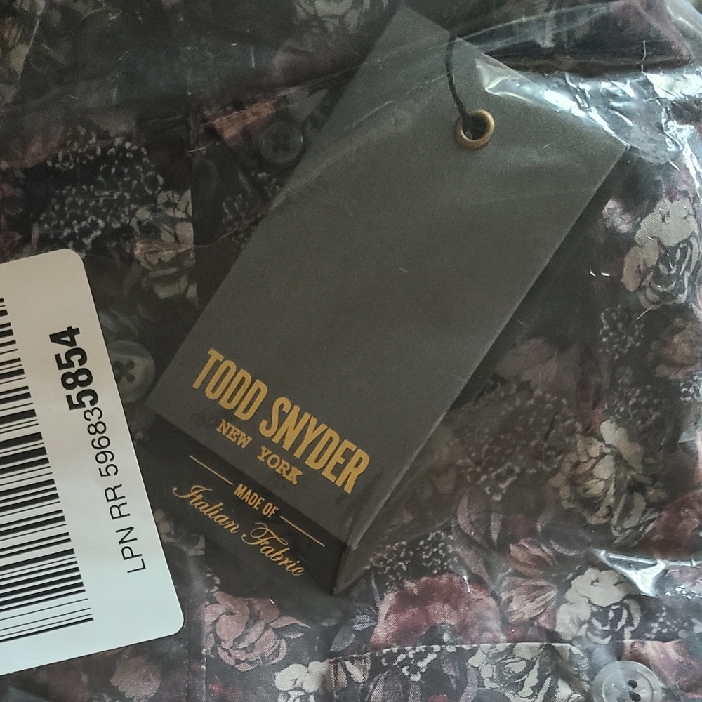 Todd Snyder Thomas Mason Floral Shirt NWT - Picture 5 of 5